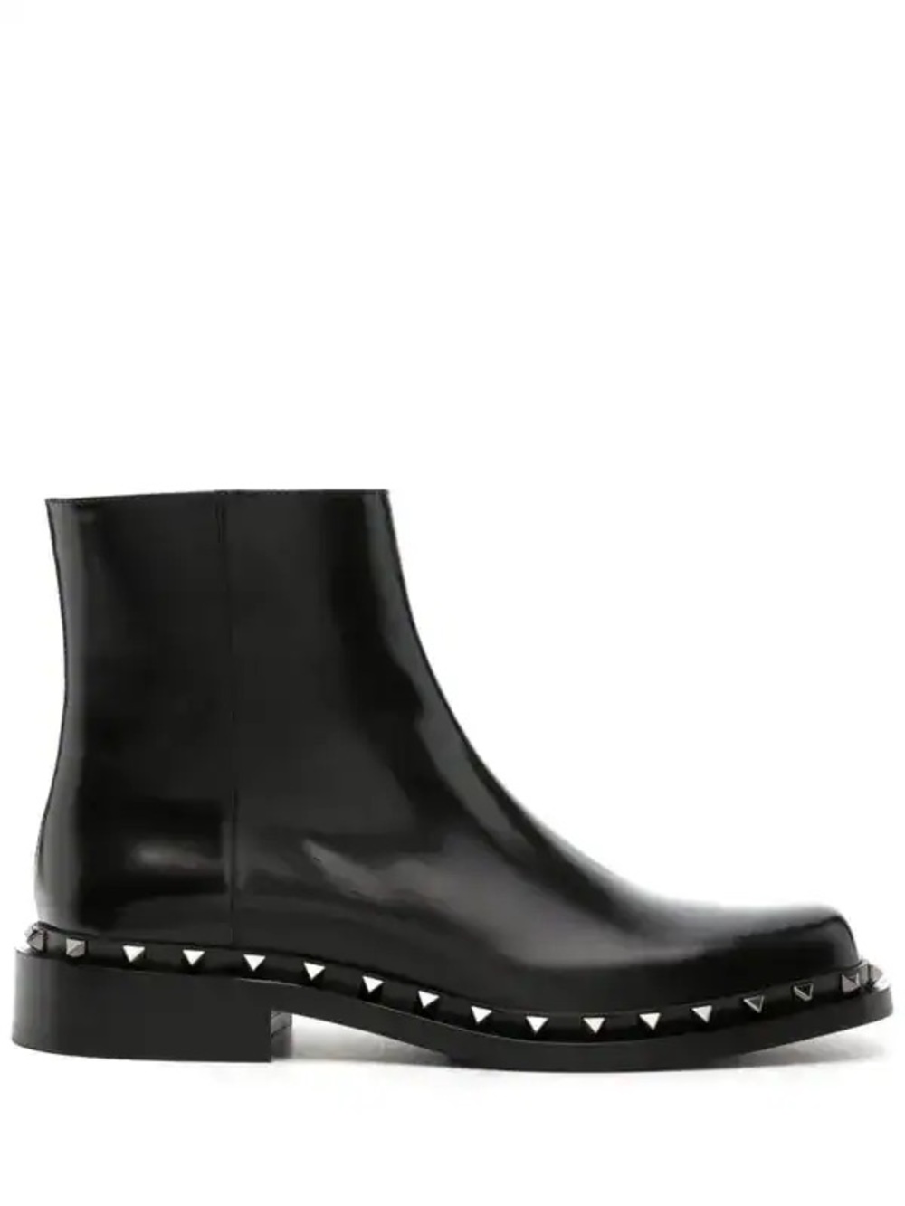 VALENTINO GARAVANI  rockstud  leather boots